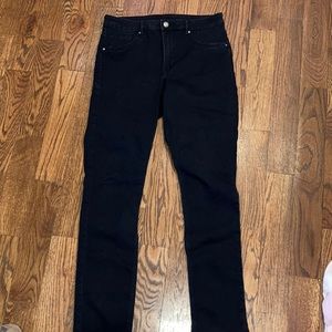 Black skinny high waist jeans
